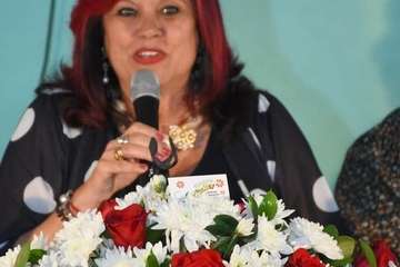 Pregón de la fiesta de La Cruz en Montaña Las Palmas (Foto Antonio Alí)